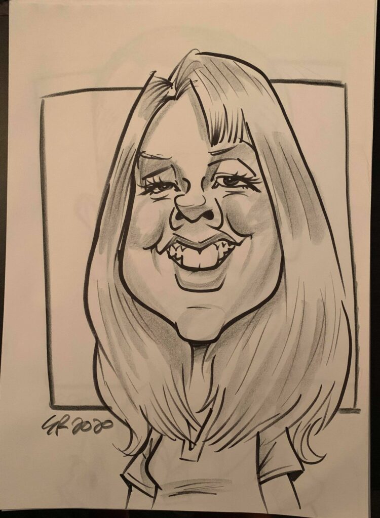 Palma Ceia West nearby Tampa Caricature Artist scaled