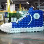 balloon company Shoe Sculpture for Amazon Event