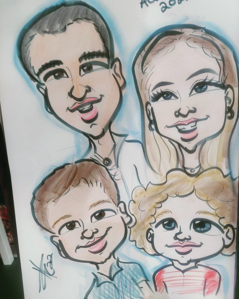 Father’s Day Caricatures