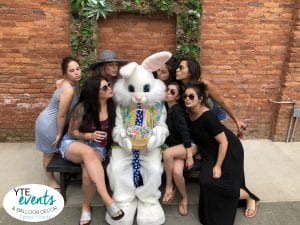 Armature Works Tampa Easter Bunny Kisses from the Ladies