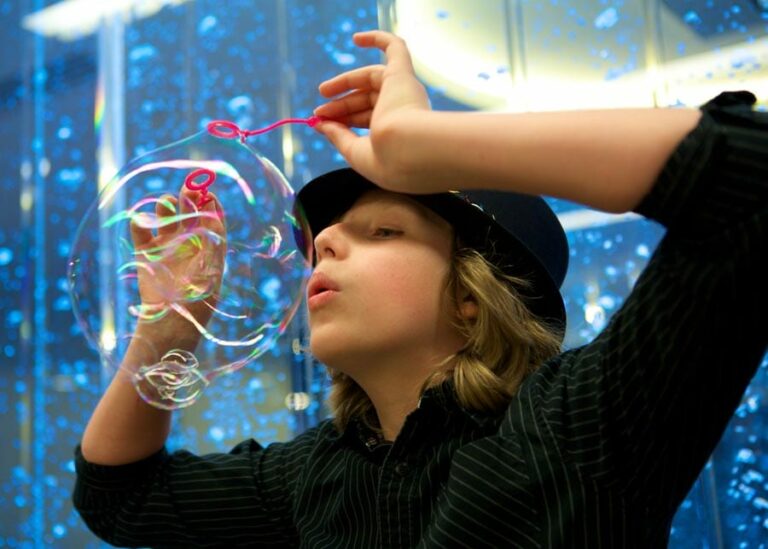 Tampa Tribune Spotlights Bubble Show by Blaise from YTEevents