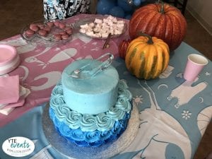 Cinderella Princess Baby Shower Cake