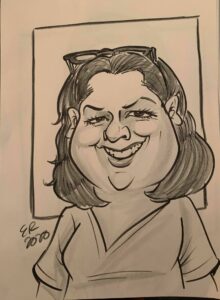 Dixie Farms Tampa Caricature Artist scaled