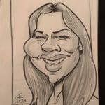 Florence Villa located in Tampa Caricature Artist sketch scaled