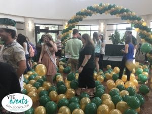 Following a balloon drop University of South Florida