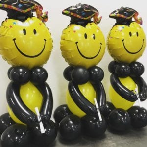 Graduation celebration balloon deliveries for USF graduates in Tampa Florida by YTE Events and Balloon Decor delivered directly to the door