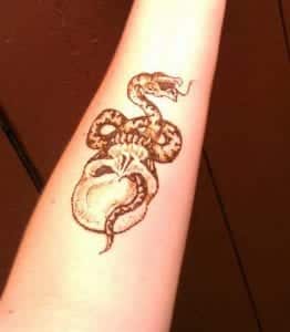 Henna Tattoo Dark Mark Mendhi Design St Pete