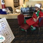 Holiday Face Painting Fun at St Pete Yacht CLub