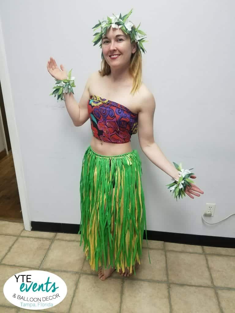 Hula Dancer Entertainer for Party in Tampa Florida