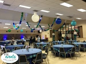 Indian Cultural Center balloon decorations Tampa Florida
