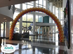 Lightning Hockey All Star Event at Amalie Arena Balloon Arch