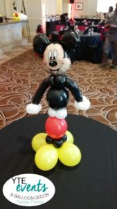 Mickey Mouse sculpture centerpiece