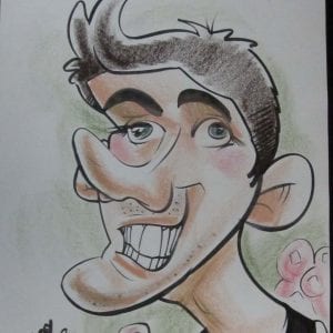 MrFudge Caricature by Trey 1