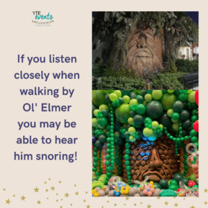 Ol Elmer tree snores give kids the world