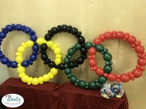 Olympic Balloon Decorations for Event