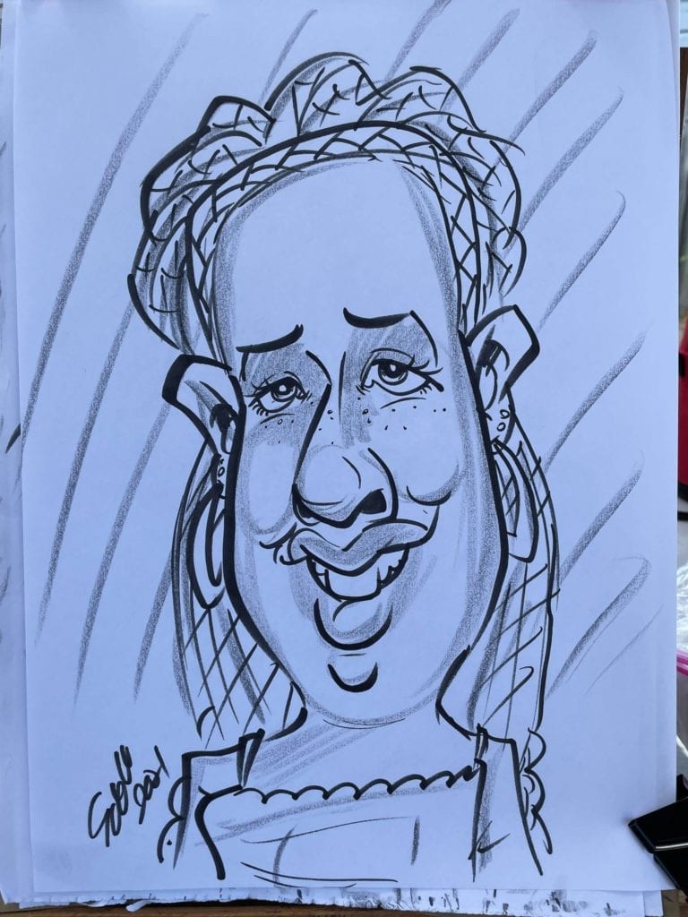 Palma Ceia nearby Tampa Caricature Artist scaled