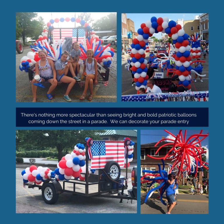 Patriotic Decorations For Your Parade Entry