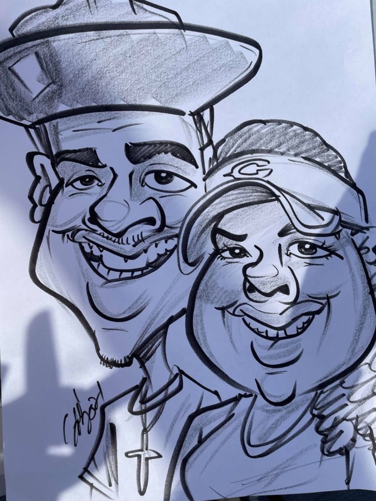 Robles Park located in Tampa Caricature Artist scaled