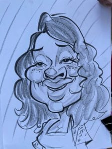 Soho District around Tampa Caricature Artist sketch scaled