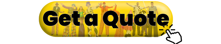 A vibrant yellow button with a shiny finish and bold black text reading "Get a Quote."