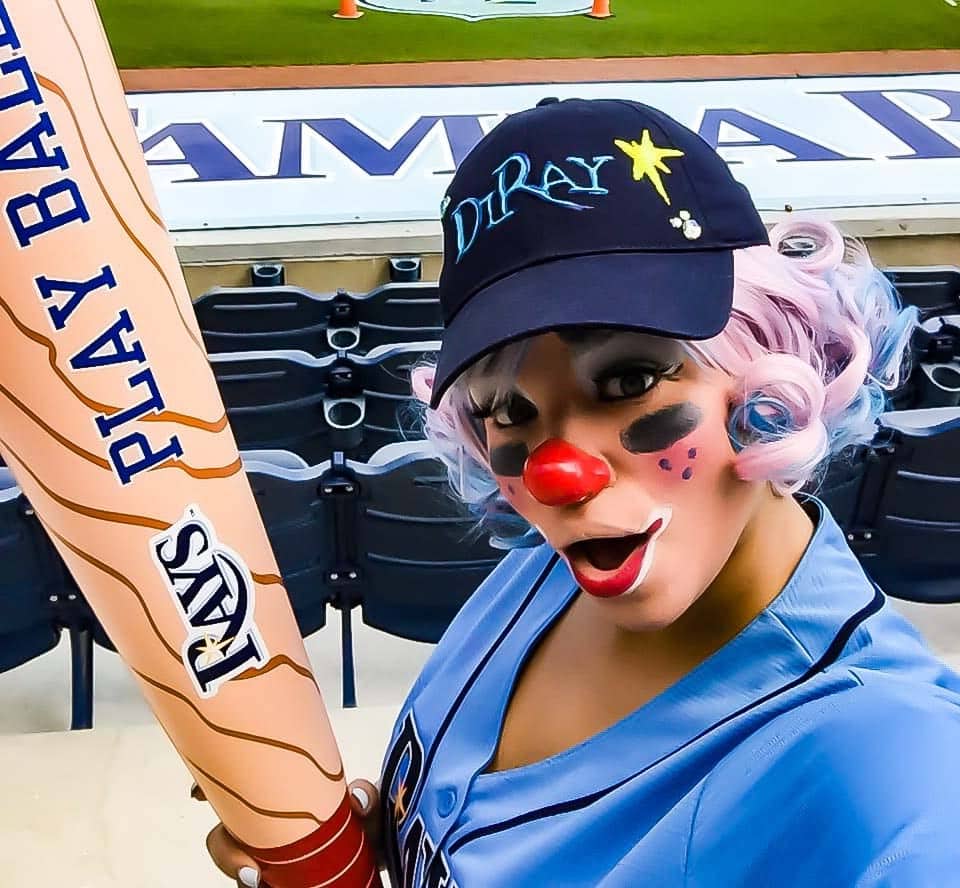 Tampa Bay Rays Clowning Entertainer
