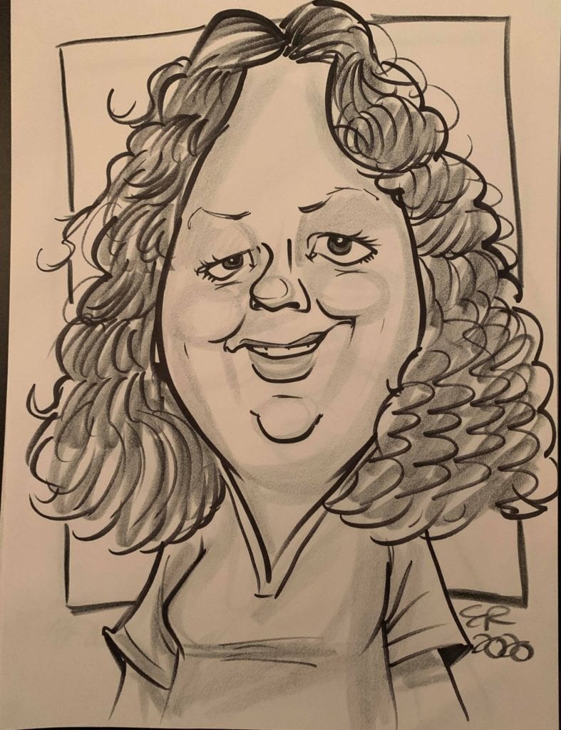 Tampa Caricature Artist nearby Palma Ceia scaled
