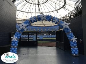 Tampa Christmas in July Event for Rays Baseball Entrance