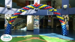 Tampa bay rays balloon decorations arch hero theme