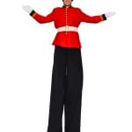 Toy Soldier Balloon Costume red and black