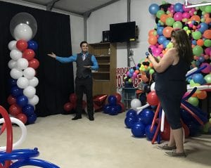 Training in Balloon Decor sculptures with YTE Events in Tampa