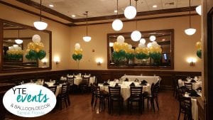 USF Balloon Bouquets for graduation party
