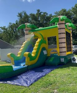Waterslide bounce house combo for events in Tampa