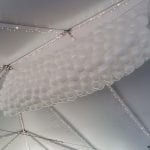 White Balloon Drop in Tent