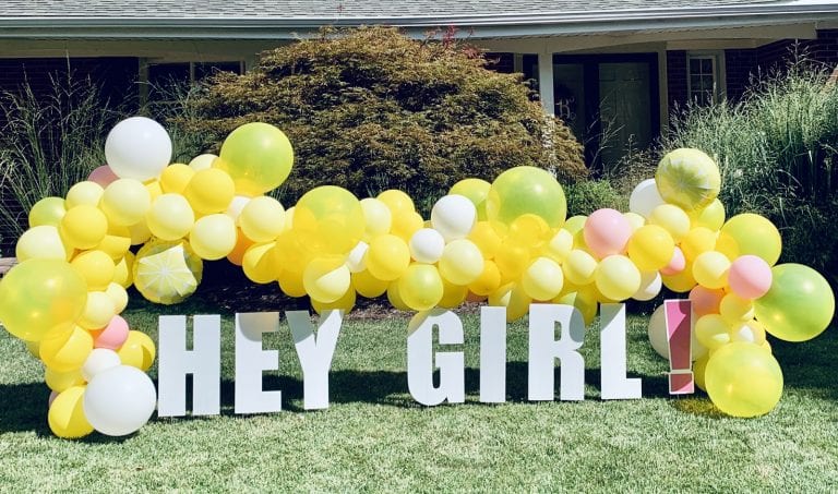 Hey Girl Baby Shower Parade – It’s a Girl Lemon Theme