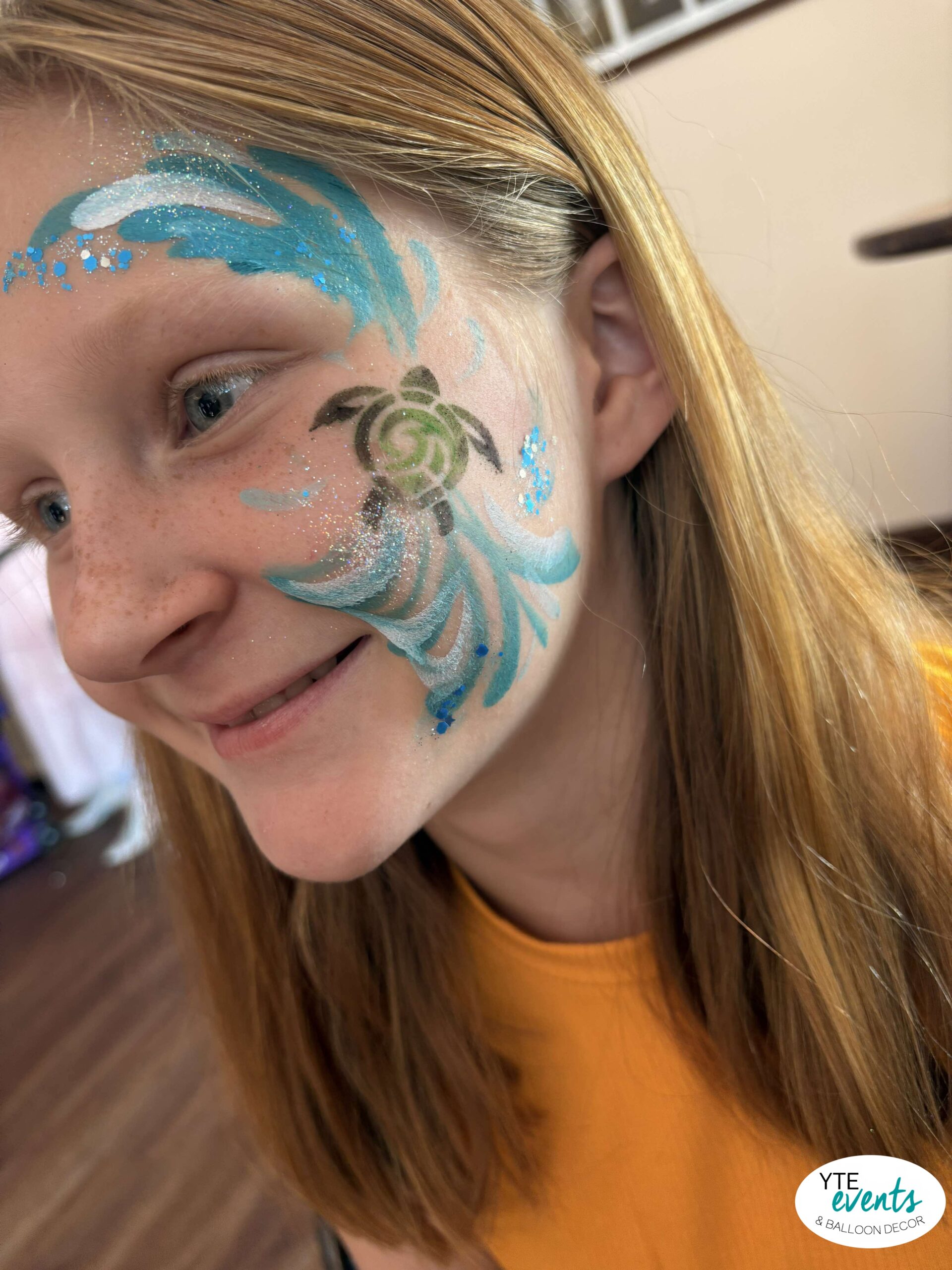 Top Tips for Beach-Themed Face Painting at Kids' Parties | YTEevents, image size:1920x2560