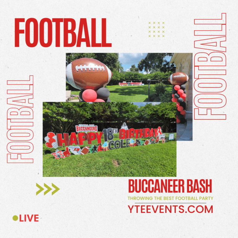 Hosting a Football Party for Superbowl LVIII With Balloon Decor