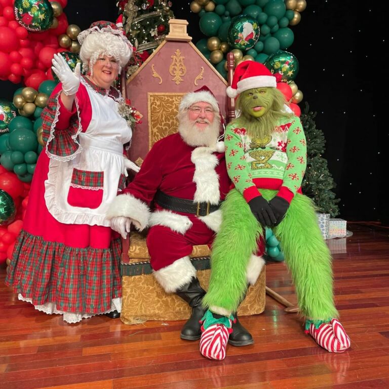 Santa’s talk with the Grinch about making it on the nice list