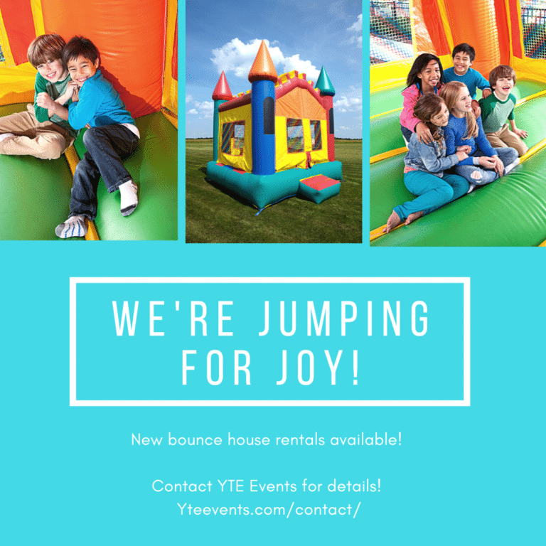 Jumping for Joy with Bounce Houses