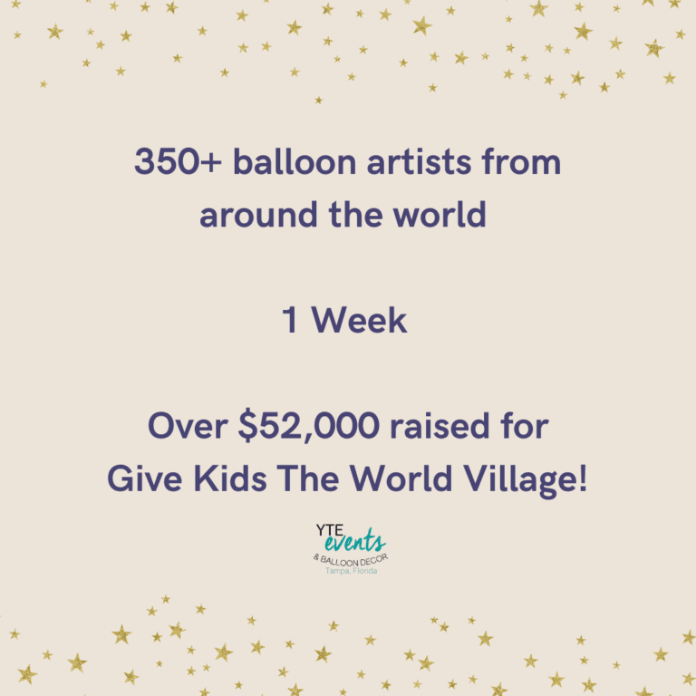 Balloon Wonderland for Give Kids The World Village