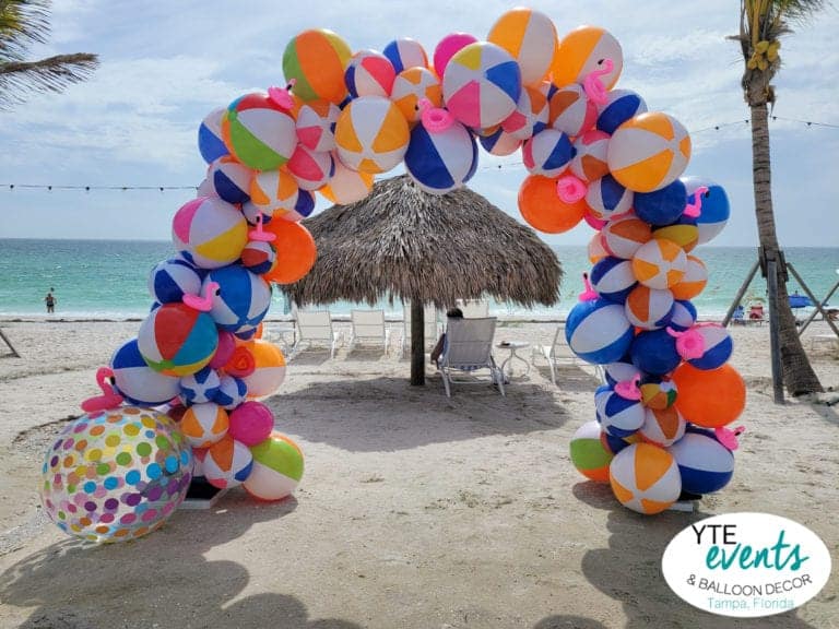 Innovative Balloon Decorations for Pool Parties